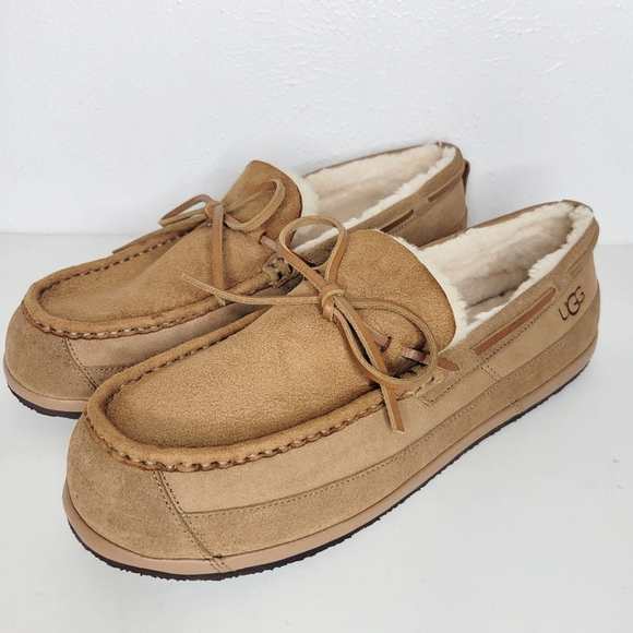 UGG Other - Ugg Parkdale Moc Toe Moccasin Houseshoes in Chestnut Men's Size 13